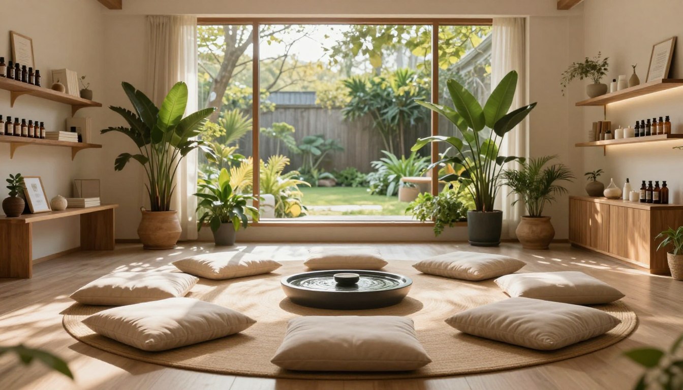 Calm environment and wellness spaces