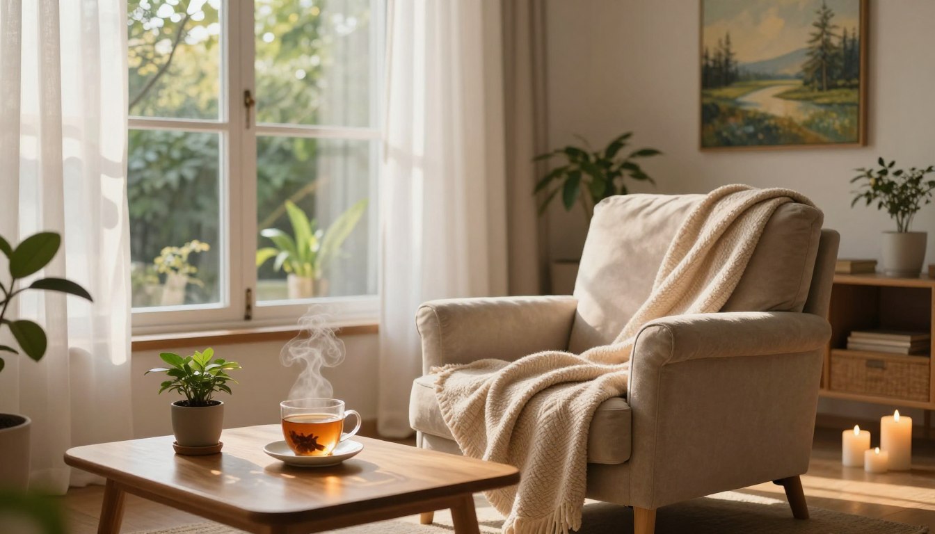 Relaxation-focused lifestyle design